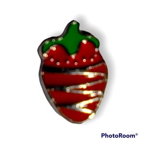 Strawberry Floating Charm